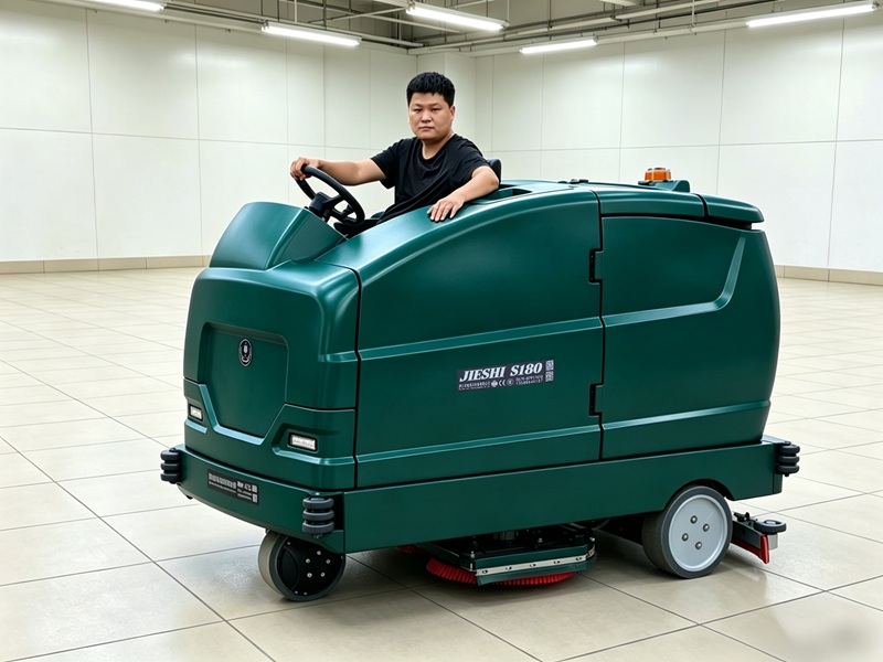 S180超大型双刷驾驶式洗地机